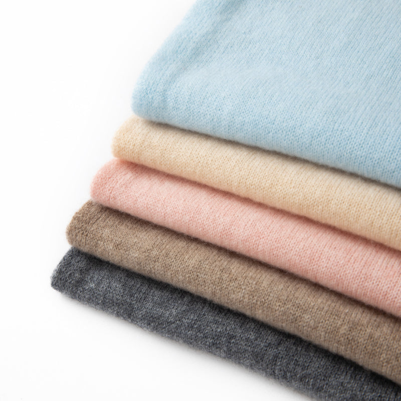 100% Beige Cashmere Scarf